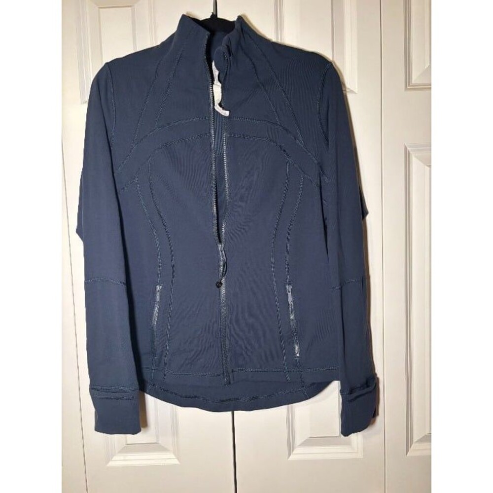 Lululemon define jacket-NAVY _SIZE 12